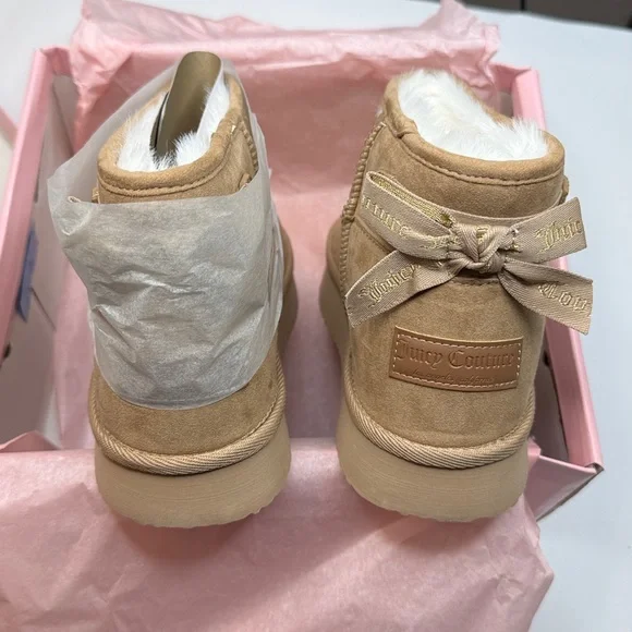 Juicy Couture WOMEN'S OLDEN FUR BOOTIES - Picture 3 of 8